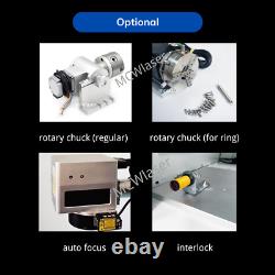 MCWlaser 50W Raycus Fiber Laser Marking Machine Metal Engraver Max Area