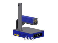 MINI Fiber Laser Engraver Metal Steel Marking Etching Machine Electric Lift 20W
