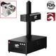 Monport 20w Fiber Laser + Rotary Axis Engraver Marking Machine Electric Lifting