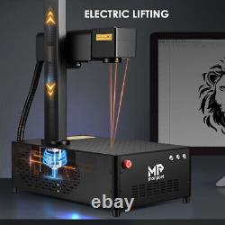 MONPORT 20W LightBurn Fiber Laser Engraver Marking Machine Electric Lifting Set