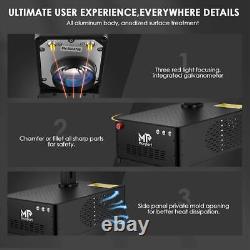 MONPORT 20W LightBurn Fiber Laser Engraver Marking Machine Electric Lifting Set