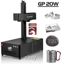 MONPORT GP20 Fiber Laser Engraver Fiber Laser Marking Machine Electric Lifting