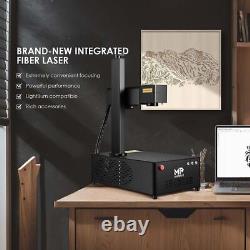 MONPORT GP20 Fiber Laser Engraver Marking Machine & Rotary Axis Electric Lifting