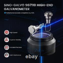 MONPORT Gpro Mopa 30W Fiber Laser Engraver 7x7in Color Marking for Metal Steel