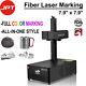 Monport Jpt Mopa 60w Fiber Laser Engraver 8x8 360° Color Marking Lightburn Comp