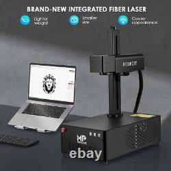 MONPORT JPT Mopa 30W Fiber Laser Engraver Motorized LightBurn Comp w Rotary Axis