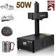 Monport Raycus 50w Fiber Laser Engraver Marker Metal Etching 8x8 Electric Lift