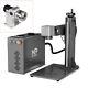 Mopa 60w Fiber Laser Engraver &rotary Axis Metal Stone Marking Machine Monport