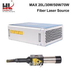 Max 20W-70W Q-Switch Pulsed Fiber Laser Source for Fiber Laser Marking Machine