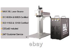 Max 30W Fiber Laser Marking Machine Engraving Engraver for Metals 175x175 EzCad2