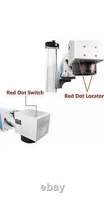 Max 30w Fiber Laser Marking Machine Metal & Plastic Original Bjjcz + 2 Lenses