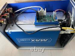 Max 30w Fiber Laser Marking Machine Metal & Plastic Original Bjjcz + 2 Lenses