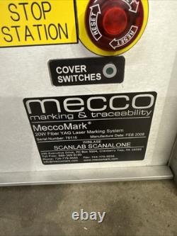 Mecco Marking And Traceability Mecco Mark 20w Fiber Yag Laser Marking System