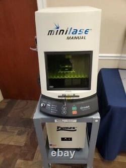 Minilase Manual Laser Marking System 20W Fiber Laser with Fume Extraction