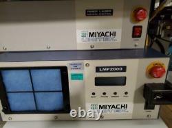 Miyachi Unitek LMF2000 20 Watt Fiber Laser Marking System & 2 Bay Enclosure YAG