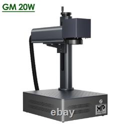 Monport 20W 110110mm Fiber Laser Marking Machine for Metal Steel 2.5D Engraving