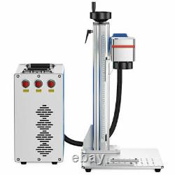 Monport 20W 66Inch Raycus Fiber Laser Marking Engraving Machine for Metal Steel