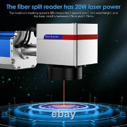 Monport 20W 66Inch Raycus Fiber Laser Marking Engraving Machine for Metal Steel