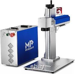 Monport 20W Fiber Laser Engraver Fiber Laser Marking Machine Lightburn EZCAD2