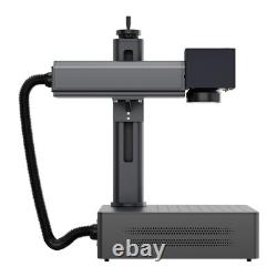 Monport 20W Fiber Laser Engraver Marking Machine Metal Engraving D70 Rotary Axis