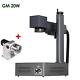 Monport 20w Fiber Laser Engraver Marking Machine Metal Engraving W. Rotary Axis