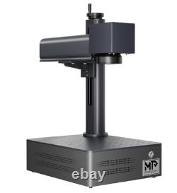 Monport 20W Fiber Laser Engraver Marking Machine Metal Engraving withRotary Axis