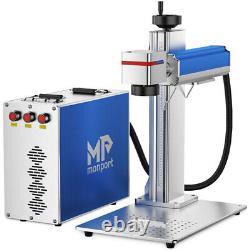 Monport 20W Fiber Laser Marking Machine 6x6IN Metal Engraver Raycus with CE FDA