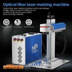 Monport 20W PLUS Fiber Laser Marking Machine 6X6IN Metal Engraver Raycus CE&FDA