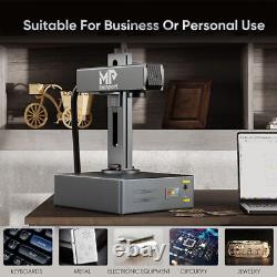 Monport 30W AutoFocus 7x7 In Fiber Laser Marking Machine Metal Steel Engraver