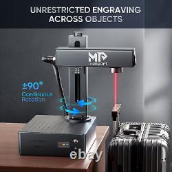 Monport 30W AutoFocus 7x7 In Fiber Laser Marking Machine Metal Steel Engraver