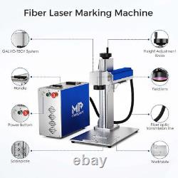 Monport 30W Fiber Laser Engraver 5.9x5.9 Raycus Laser Steel Gold Marking Machine