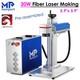 Monport 30w Fiber Laser Engraver 6 X 6 Marker Metal Marking Cutting Machine