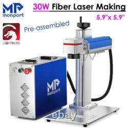 Monport 30W Fiber Laser Engraver 6 x 6 Marker Metal Marking Cutting Machine