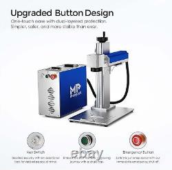 Monport 30W Fiber Laser Engraver With Rotary Axis 360° Laser Marking Lightburn