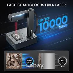 Monport 30W JPT Mopa Fiber Laser Metal Color Marker Engraver 7x7 w Rotary Axis