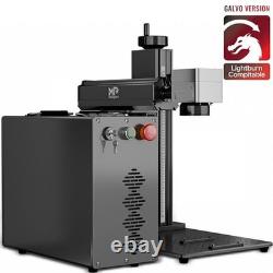 Monport 30W Mopa Fiber Laser Engraver Laser Marking Machine 7x7 for Metal Steel