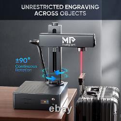 Monport 30W Mopa Fiber Laser Engraver Metal Color Marking Laser Lightburn Comp