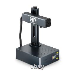 Monport 30W Mopa Fiber Laser Engraver Metal Color Marking Lightburn 90° Rotate