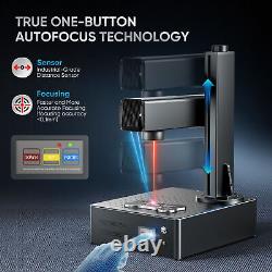 Monport 30W Mopa Fiber Laser Engraver Metal Color Marking Lightburn 90° Rotate
