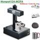 Monport 30w Mopa Fiber Laser Metal Color Marker Engraver (7x7) With Rotary Axis