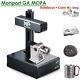 Monport 30w Mopa Fiber Laser Metal Color Marker Engraver (7x7) With Rotary Axis