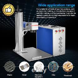 Monport 30W Split Fiber Laser Marking Machine Raycus Laser+Rotary Axis input