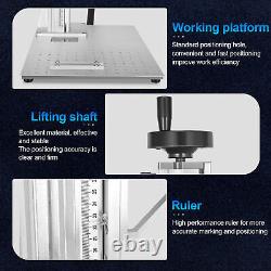 Monport 30W Split Fiber Laser Marking Machine Raycus Laser+Rotary Axis input