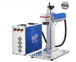 Monport 50W (12 x 12) Fiber Laser Engraver & Marking Machine with FDA Approval