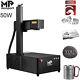 Monport 50w 7.9 X 7.9 Fiber Laser Marking Machine Engraver Electric Lifting Us