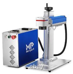 Monport 50W (8 x 8) Fiber Laser Engraver Metal Jewerly Gold Marking Machine