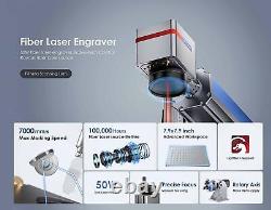 Monport 50W Fiber Laser Engraver Fiber Laser Marking Machine Lightburn EZCAD2