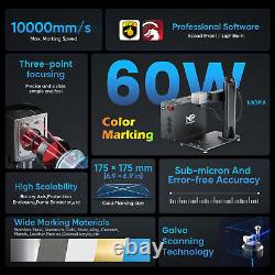 Monport 60W Fiber Laser Engraver MOPA Laser Metal Steel Color Marking Machine