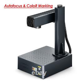 Monport 60W Fiber Laser Marker Engraver Autofocus 7x7 Mopa Metal Color Marking