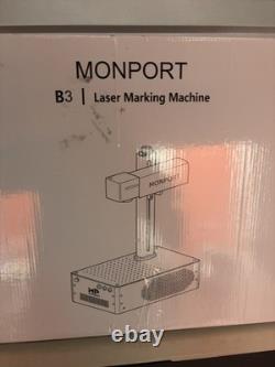 Monport 60W JPT MOPA Fiber Laser Engraver Marking Machine /w AutoFocus OPEN BOX